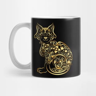Golden Pussycat Mug